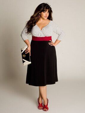 NWT Retro Polka Dot IGIGI Laura Vintage Dress | US 18/20